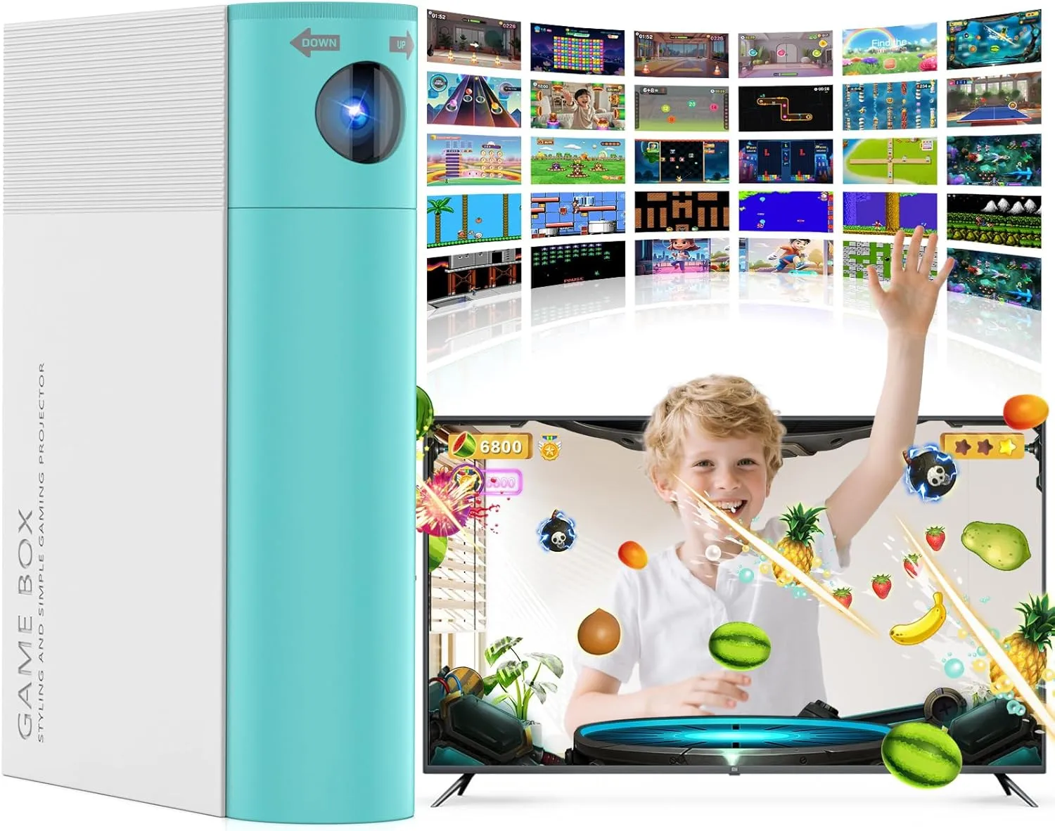 AR Motion Game Console for Kids Plug and Play TV