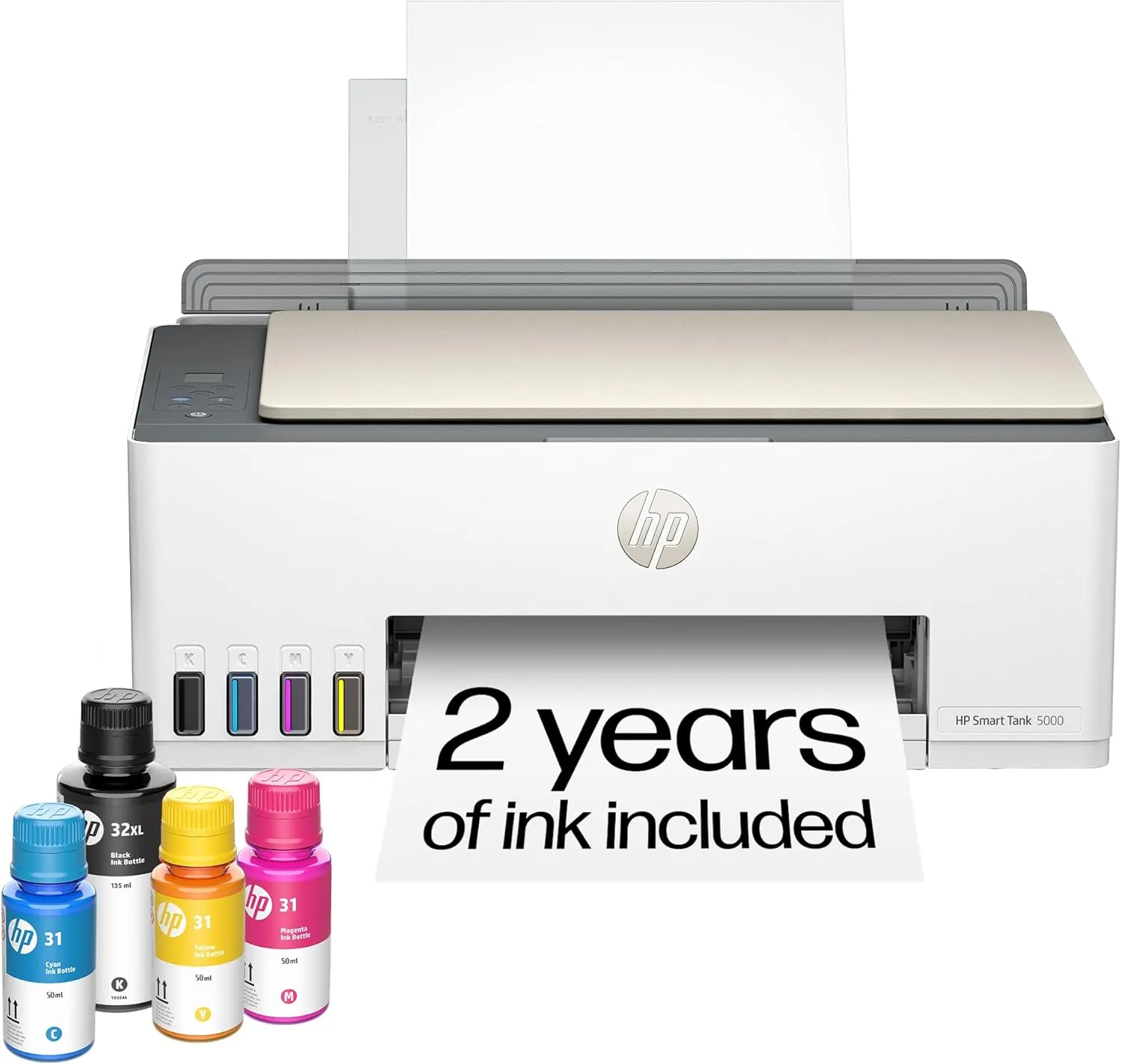 HP Smart Tank 5000 Wireless All in One Ink Tank Printer Scanner