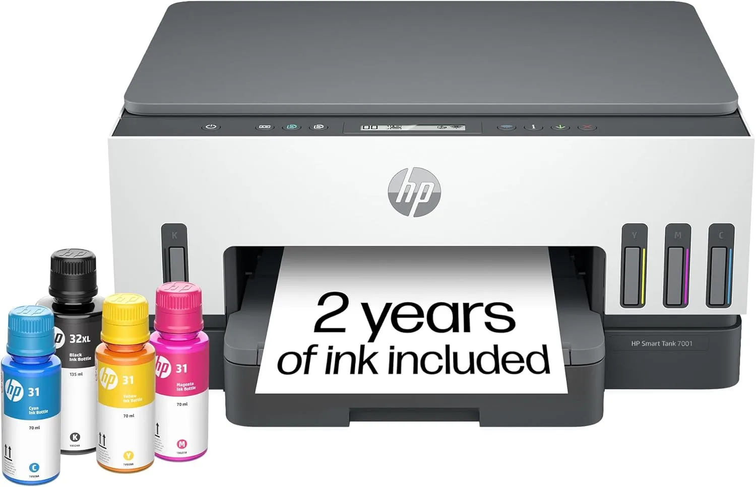 HP Smart Tank 7001 Wireless All in One Ink Tank Printer Scanner
