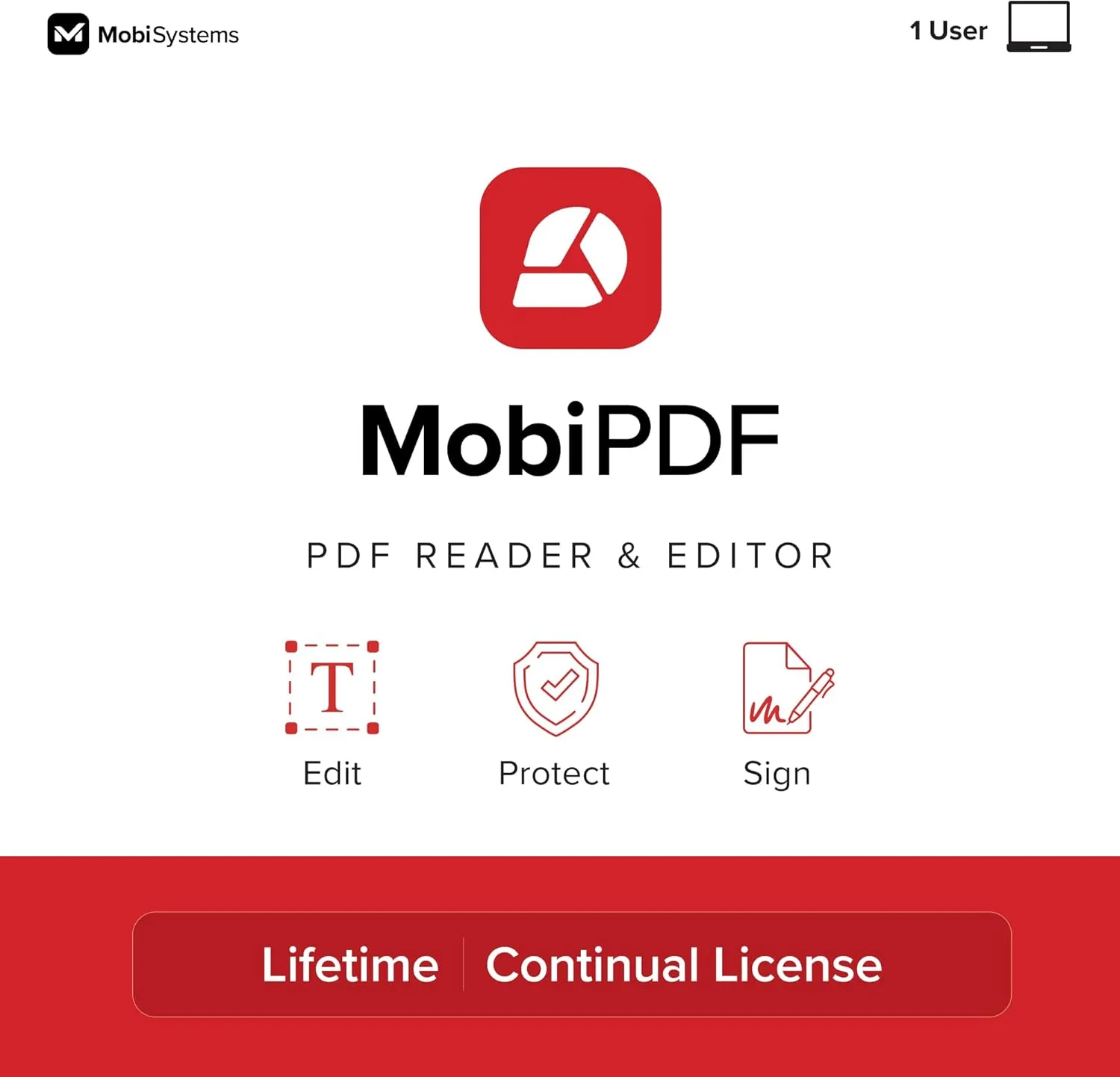 MobiPDF Lifetime Professional PDF Editor for Windows Edit