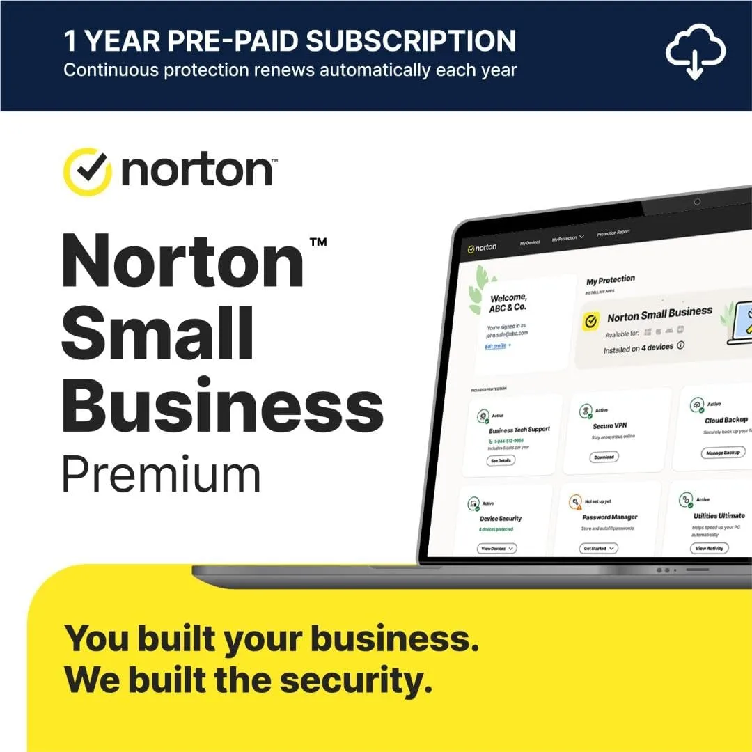 Norton Small Business Premium 10 Devices %E2%80%93 Protect What Youve