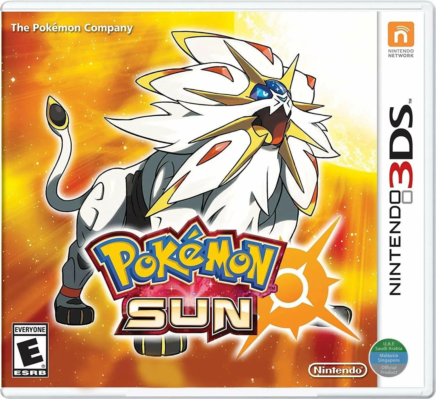 Pokemon Sun Nintendo 3DS Sun Edition