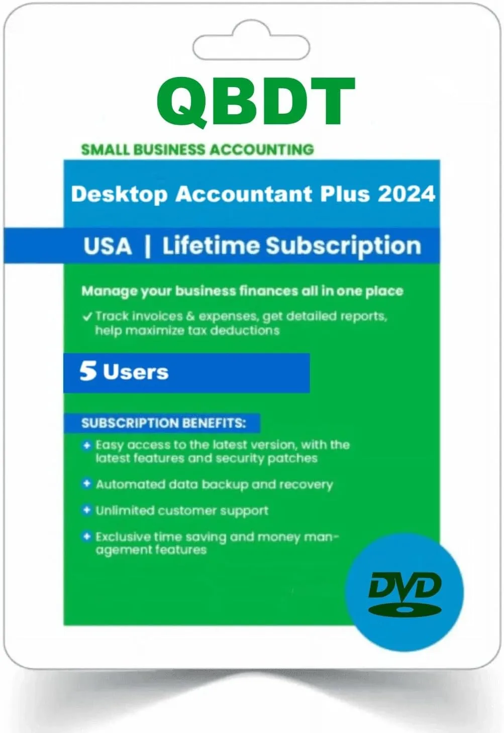 QB Accountant Edition Plus 2024 5 Users Physical