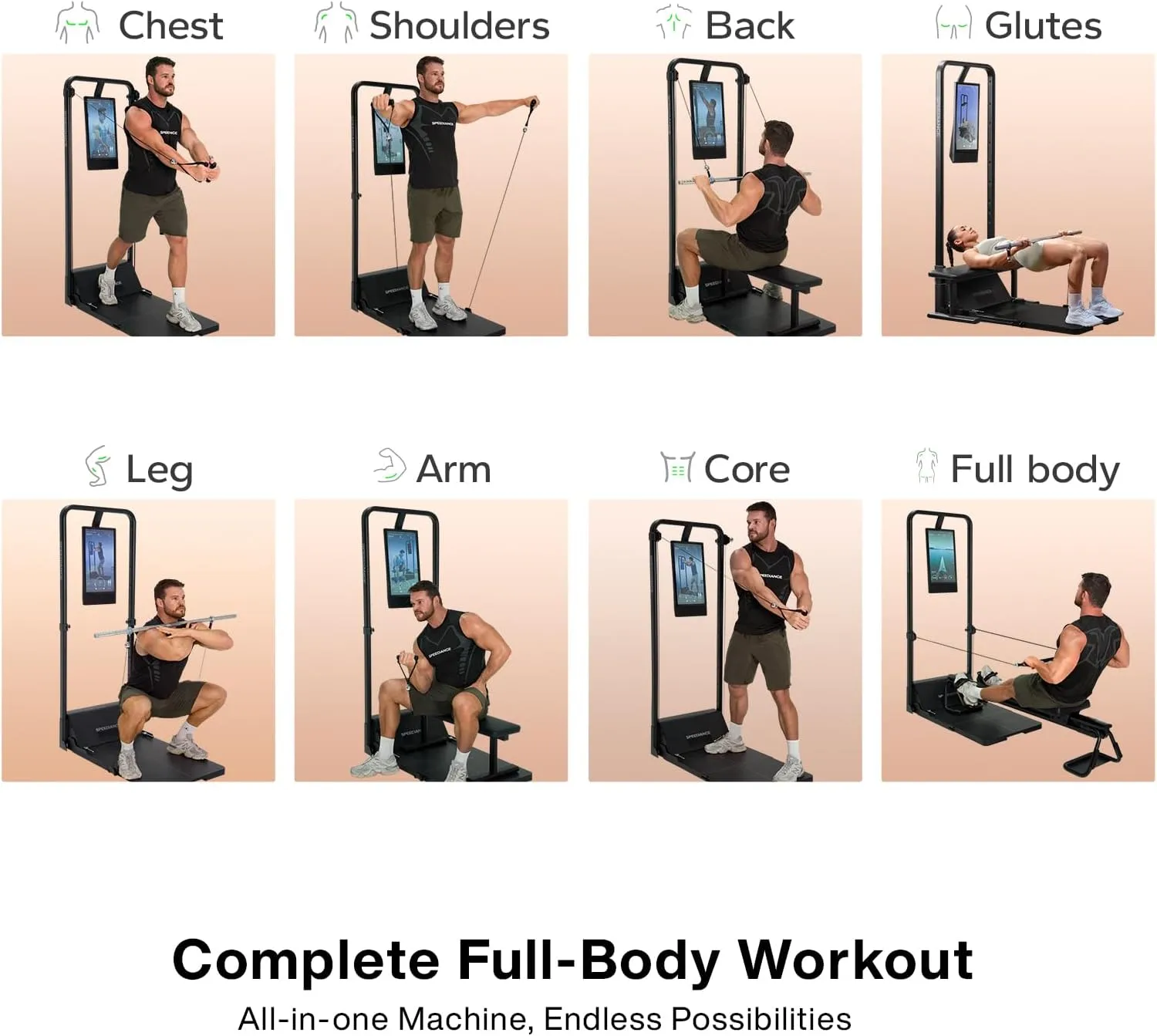 1772343677 234 Speediance Home Gym Smart AI Powered Multi Functional Smith Machine for Full