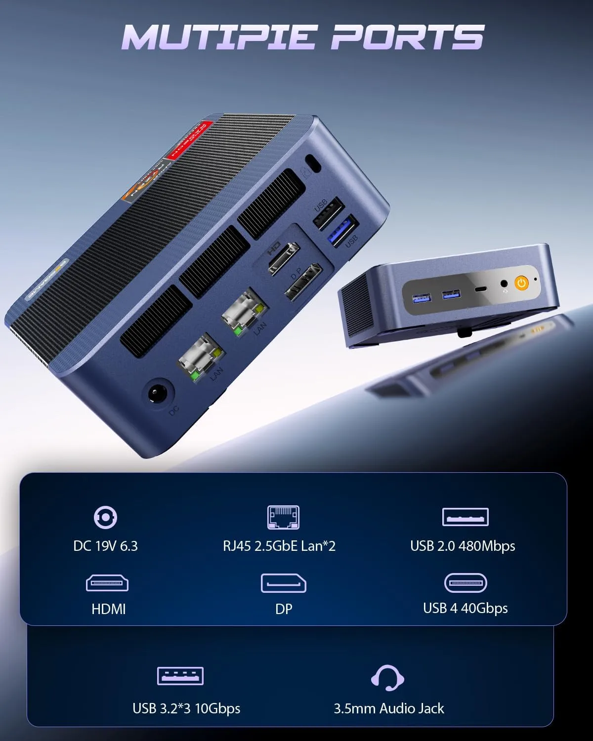 1772352927 254 BOSGAME P3 Mix Mini PC Ryzen 7640HS up to 50