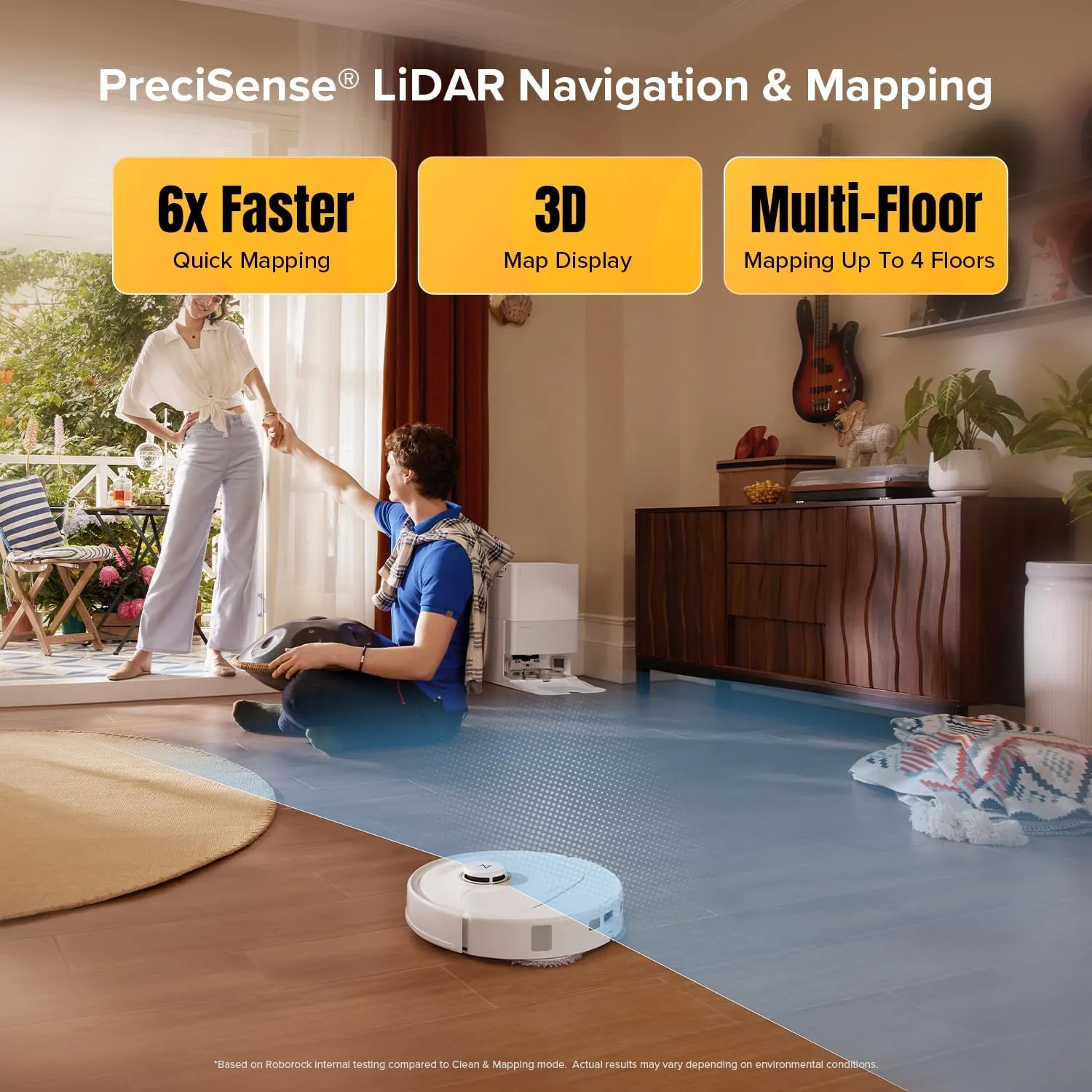 1772397561 107 roborock Qrevo S5V Robot Vacuum and Mop FlexiArm Edge Mopping