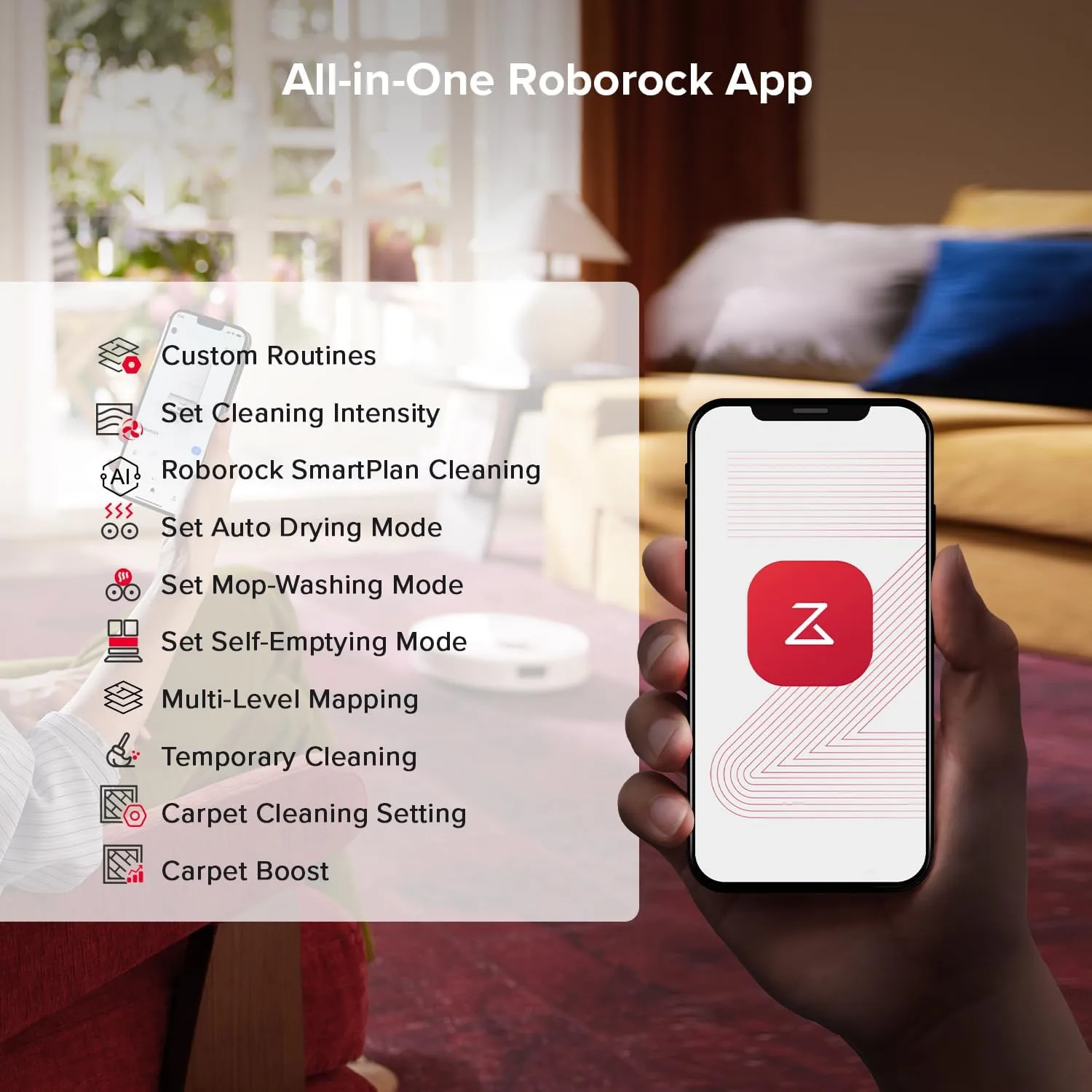 1772397561 617 roborock Qrevo S5V Robot Vacuum and Mop FlexiArm Edge Mopping