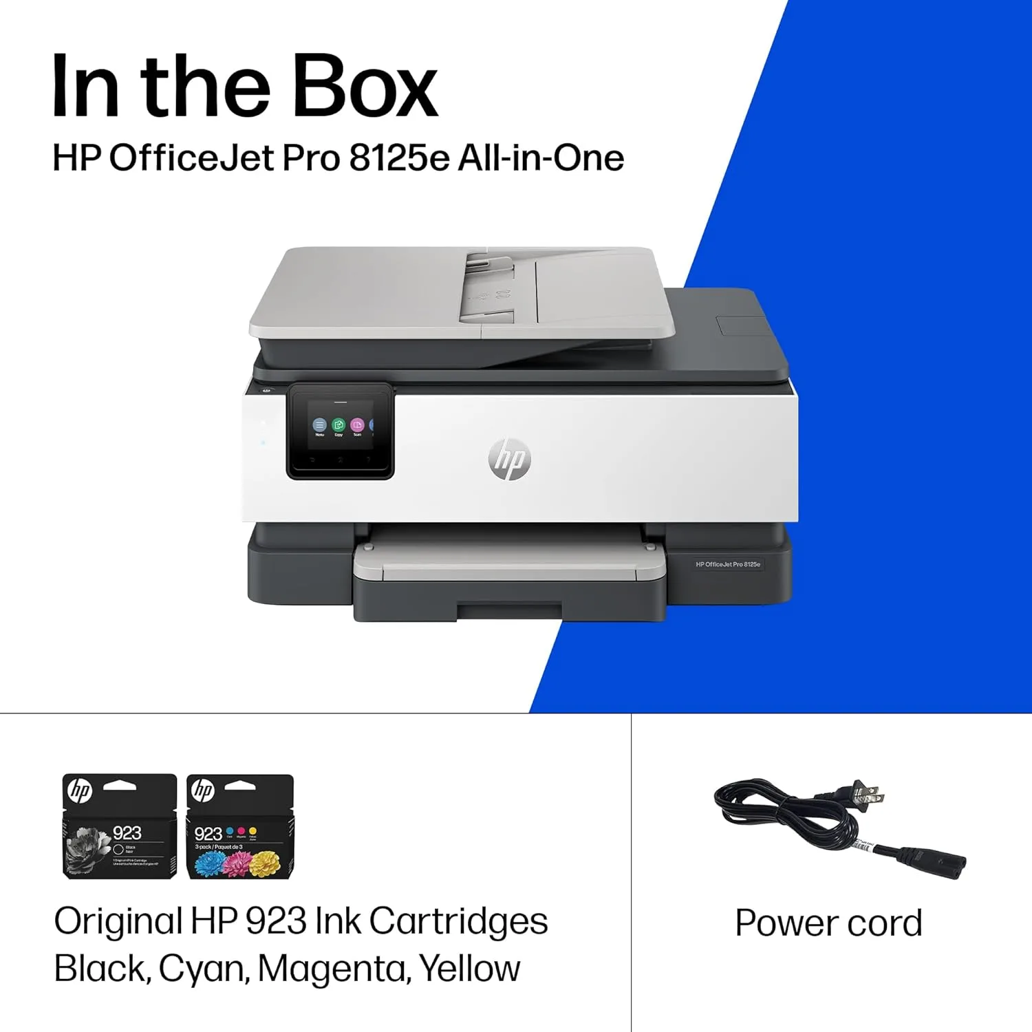 1772452319 86 HP OfficeJet Pro 8125e Wireless All in One Color Inkjet Printer Print