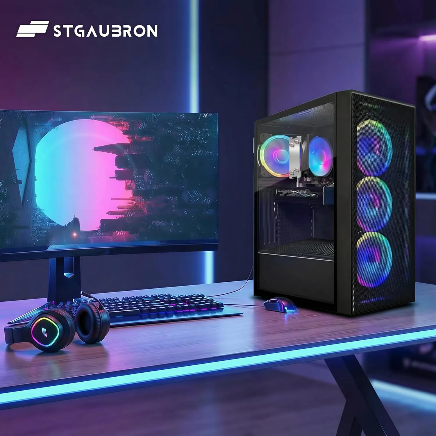 1772552920 487 STGAubron Gaming PC Computer Desktop AMD Ryzen 7 5700G up