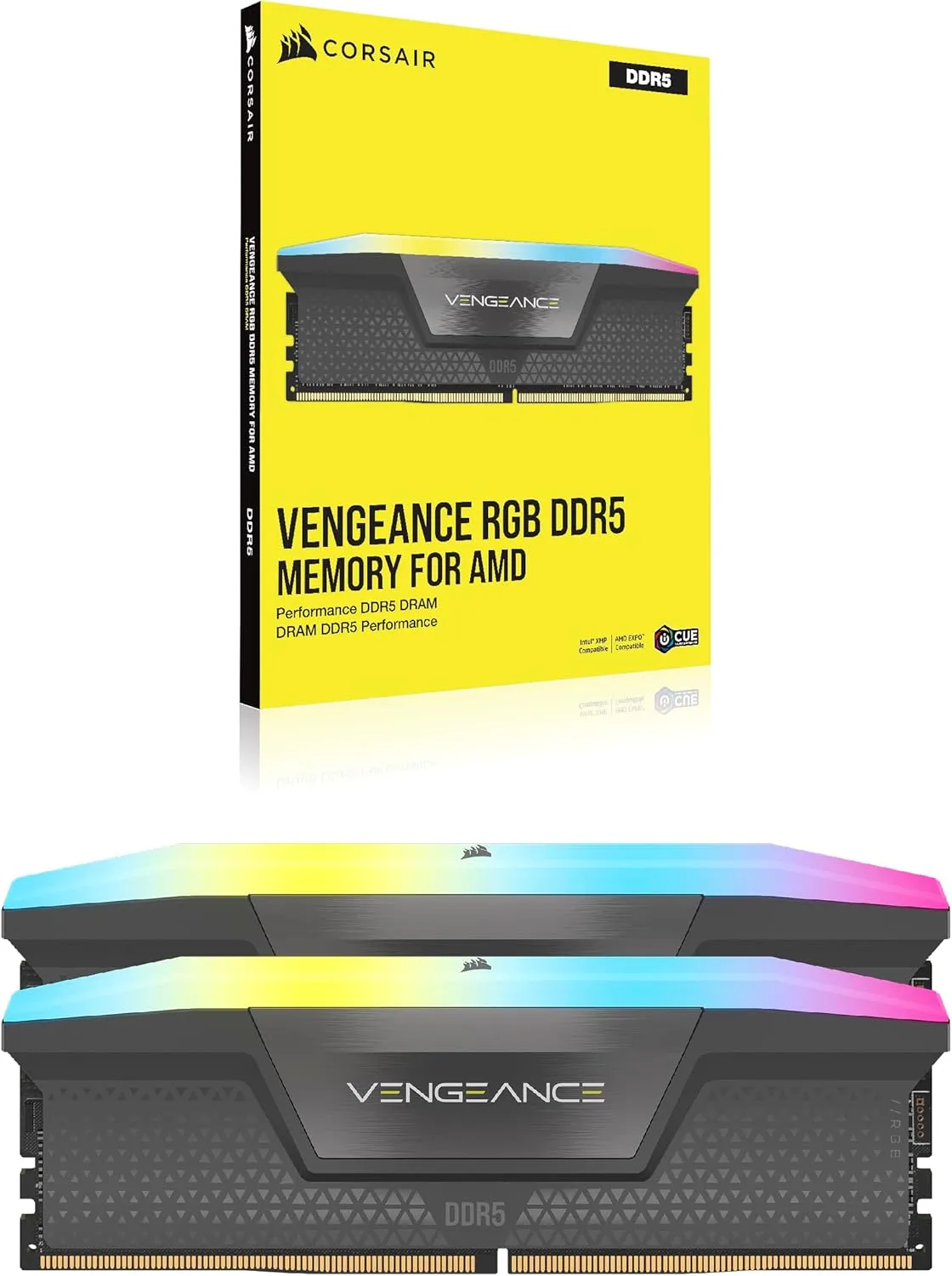 1773058423 8 CORSAIR Vengeance RGB DDR5 32GB 2 x 16GB 6000MHz CL38 44 44 96