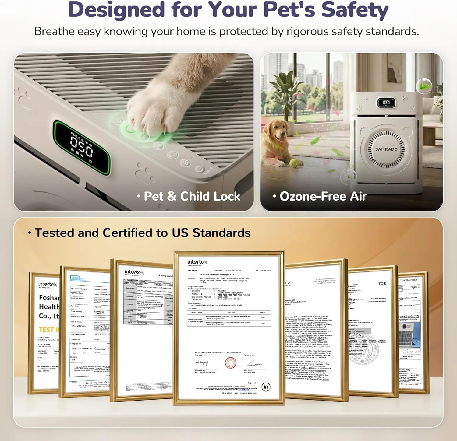 1773558645 748 Smart Pet Hair Air Purifier For Home Large Room 2500