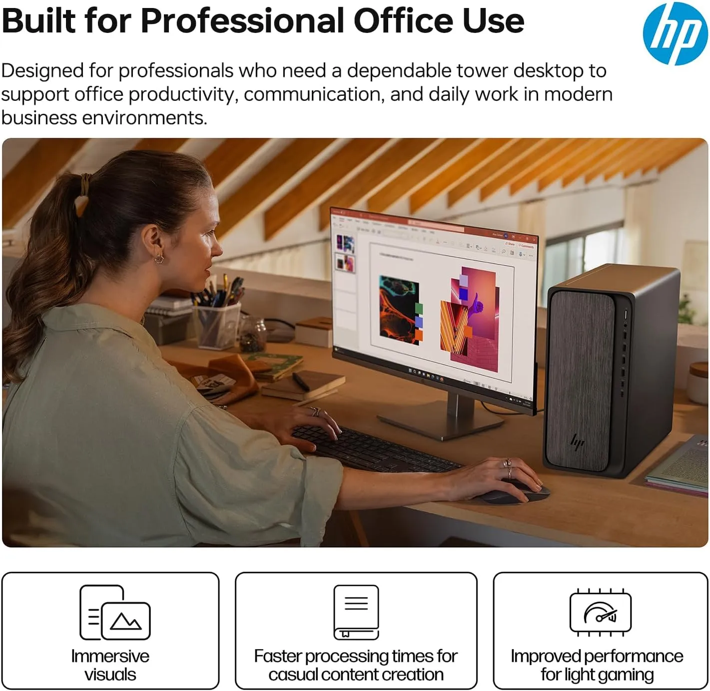 1773585731 373 HP OmniDesk M02 Tower Desktop for Home Office Use