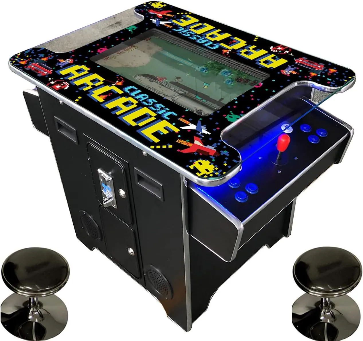 1773671517 782 Full Size Commercial Grade Cocktail Arcade Machine 2 Player Retro