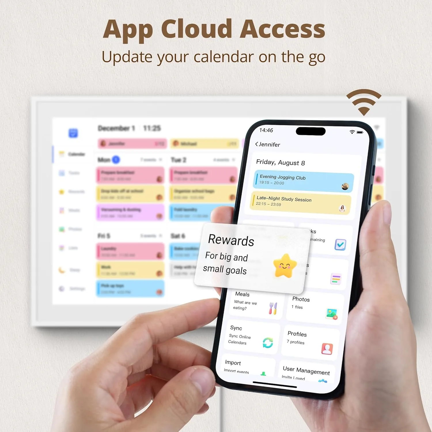 1773983152 263 Dragon Touch 156 inch Digital Calendar Chore Chart %E2%80%93 Interactive