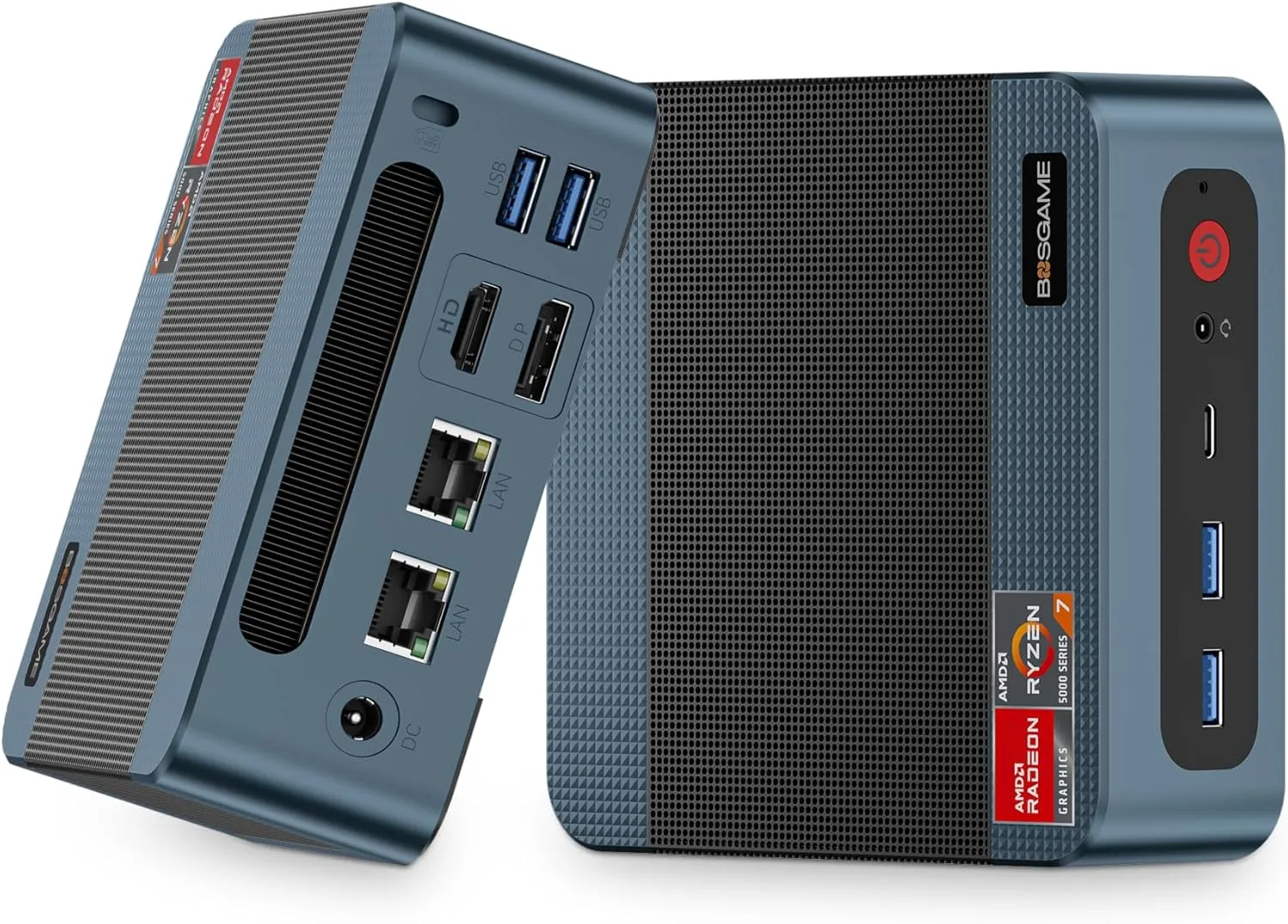 BOSGAME P3 Lite Gaming Mini PC with AMD Ryzen 7