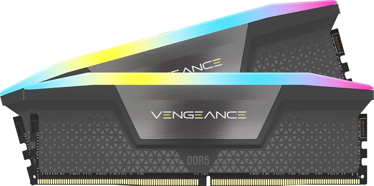 CORSAIR Vengeance RGB DDR5 32GB 2 x 16GB 6000MHz CL38 44 44 96