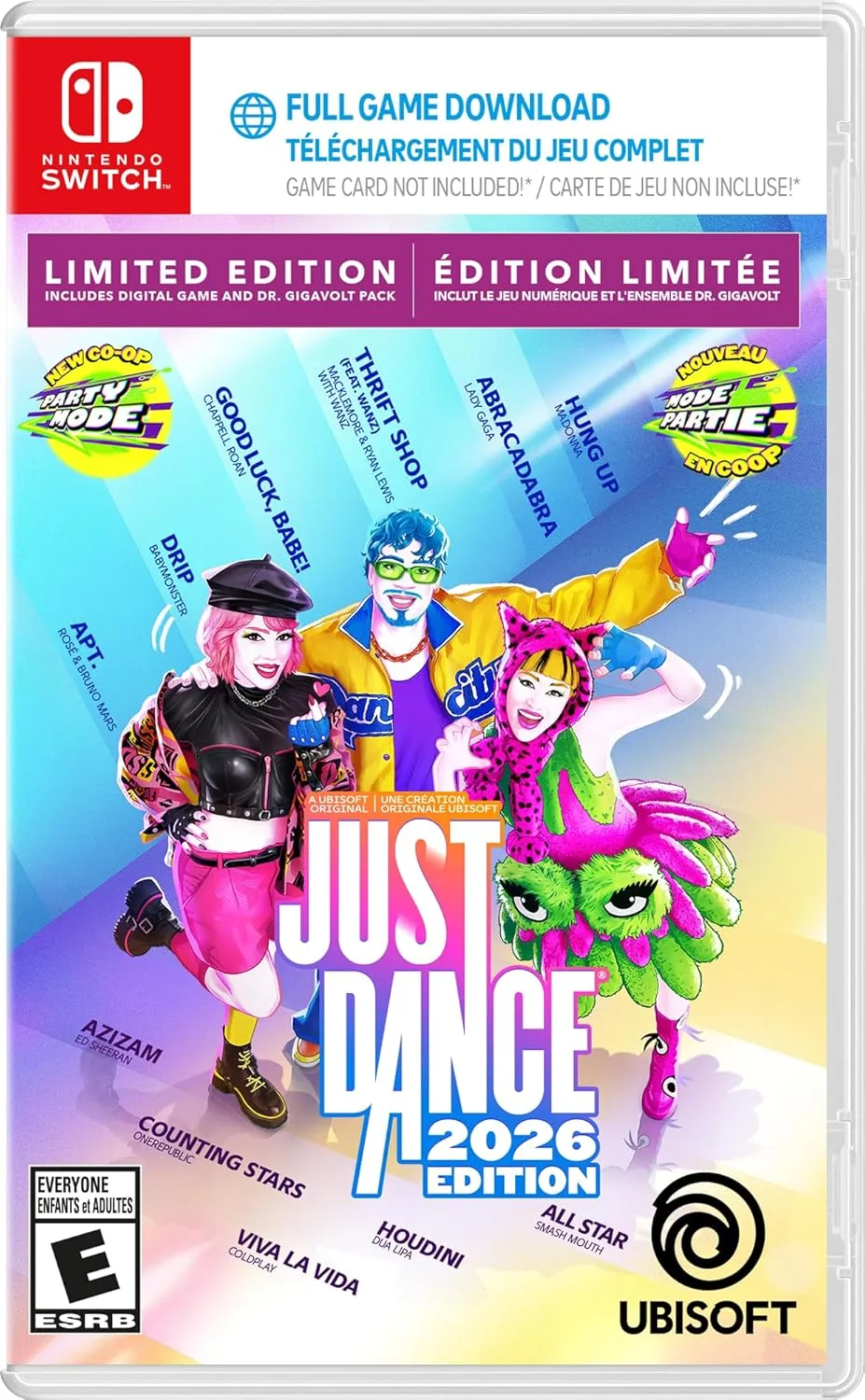 Just Dance 2026 Edition Limited Edition Nintendo Switch Code