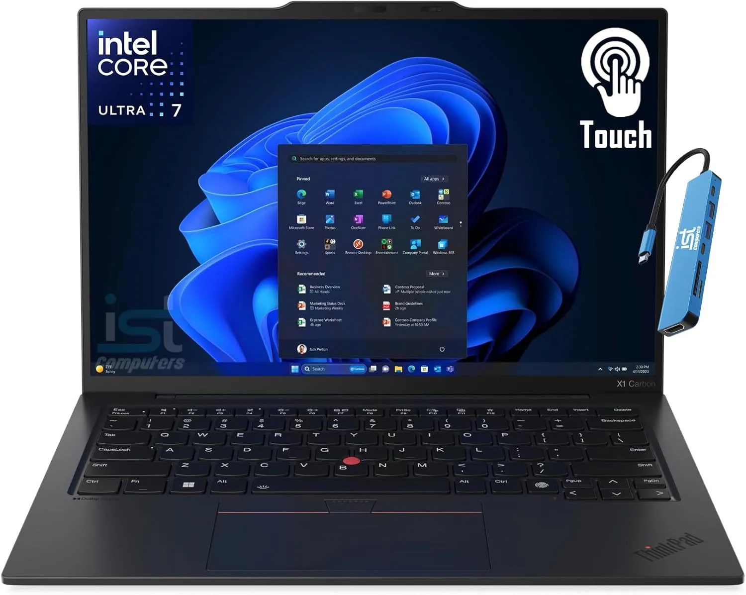 Lenovo ThinkPad X1 Carbon Gen 12 Laptop 14 FHD Touchscreen