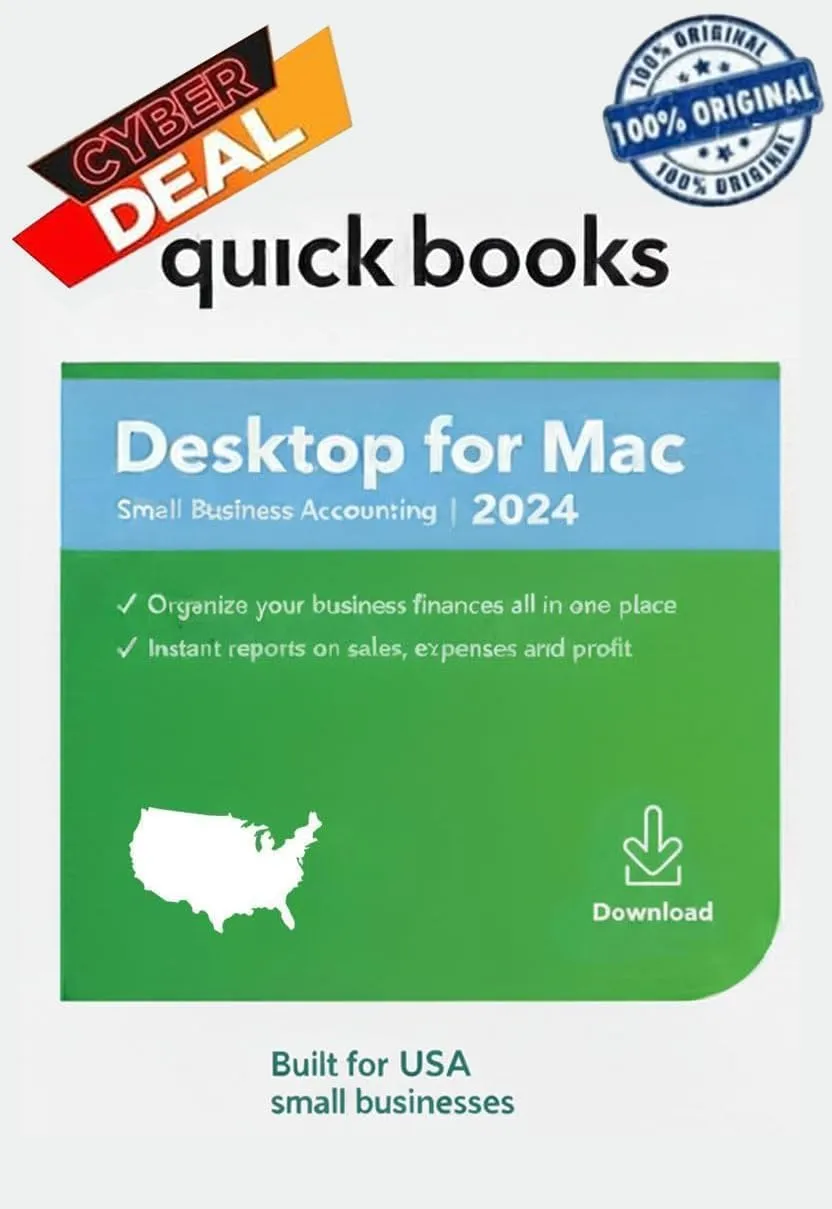 Quick Books Desktop for Mac 2024 Lifetime Version