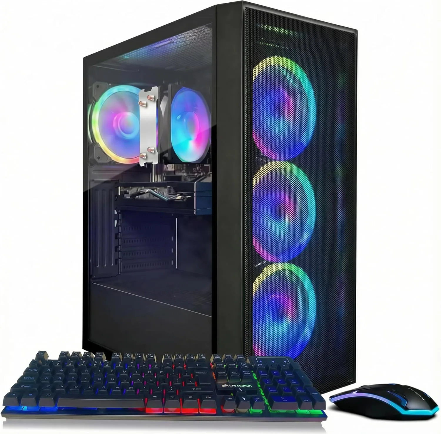 STGAubron Gaming PC Computer Desktop AMD Ryzen 7 5700G up