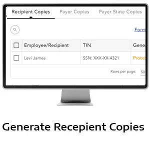 Generate Summary Form &amp; Recipient Copies