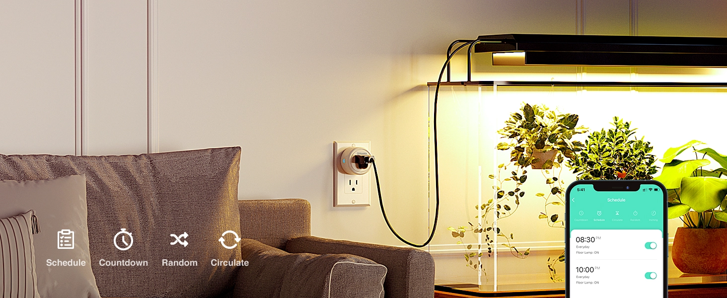 GHome Smart Plug,WiFi Smart Plugs