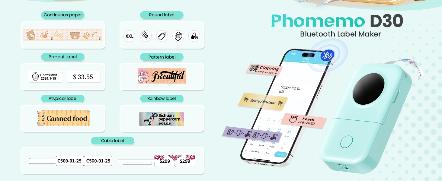 phomemo d30 label maker