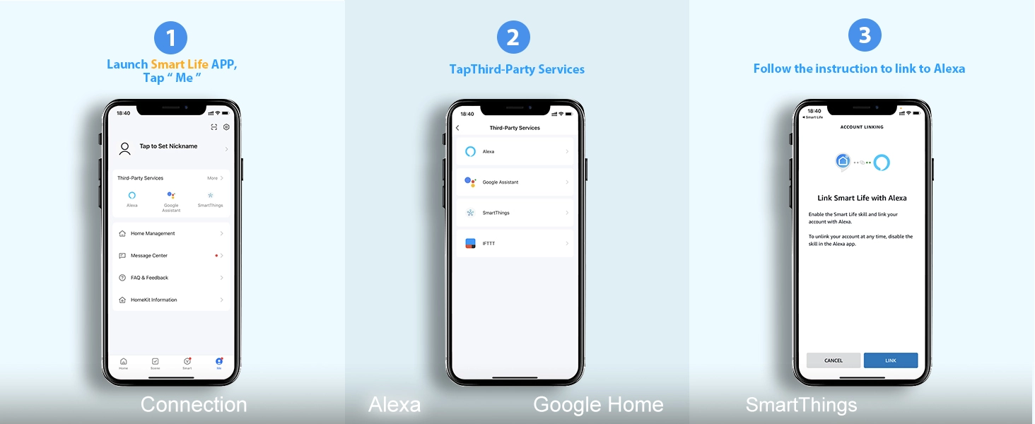 how to link to Alexa