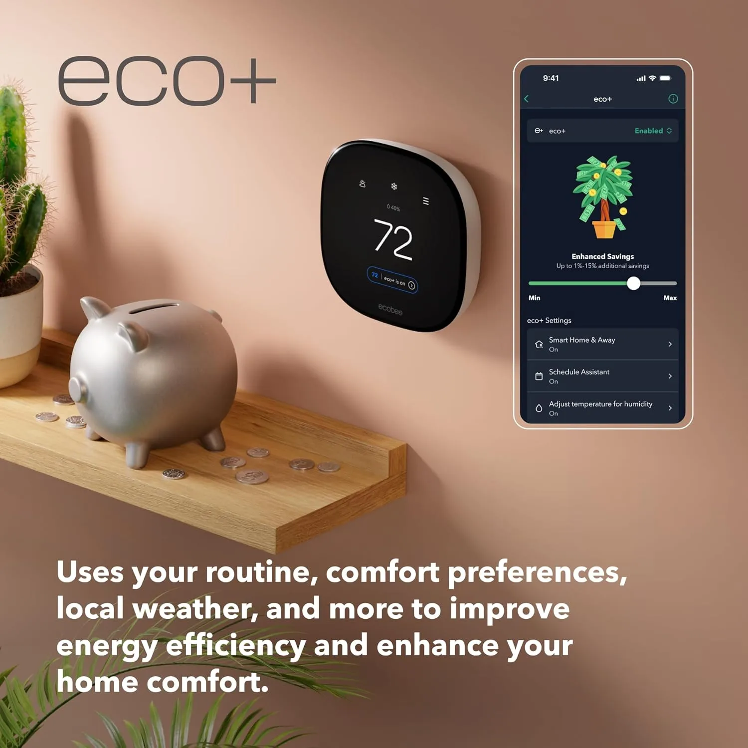 1767930241 733 ecobee Smart Thermostat Enhanced Programmable Wifi Thermostat Works