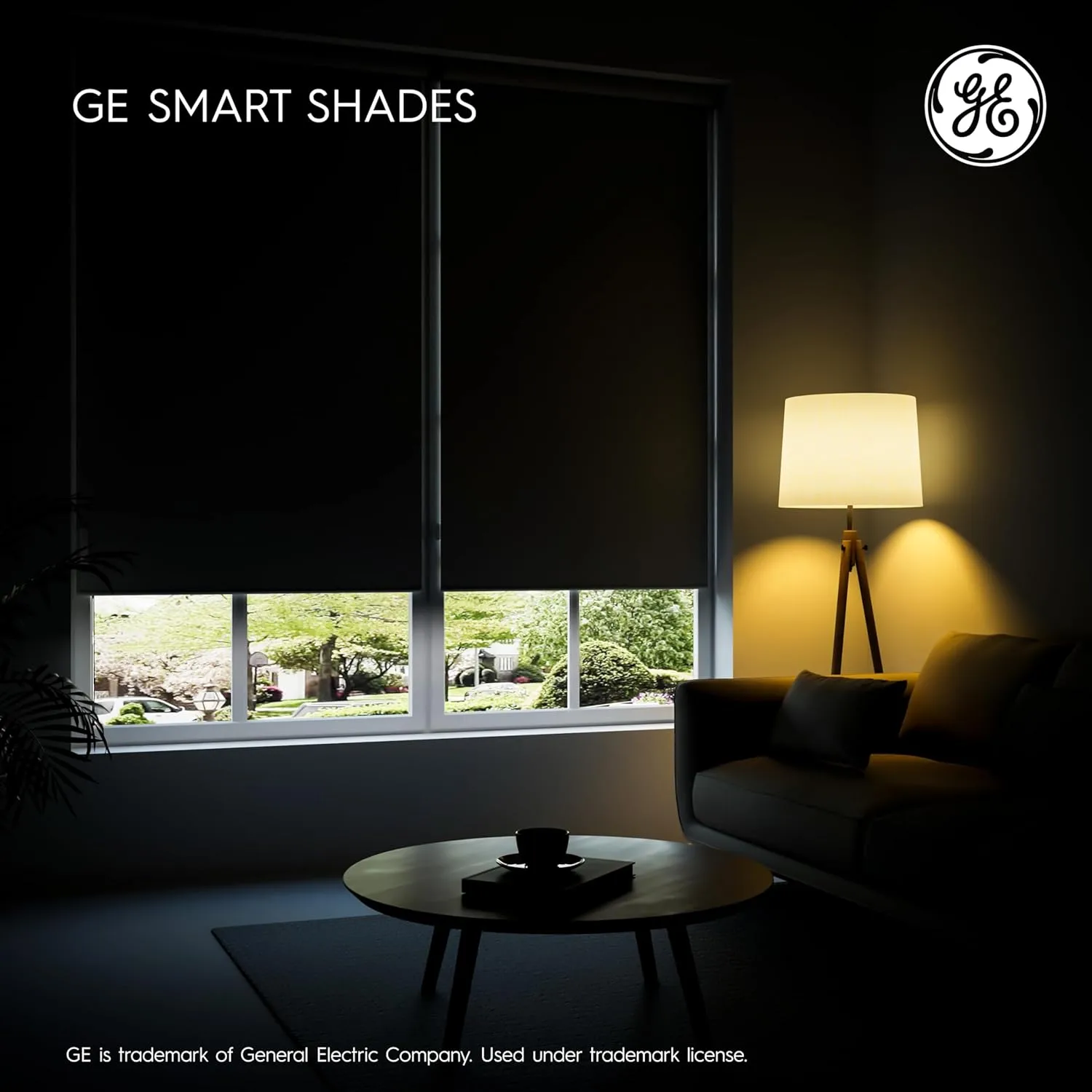 1767945229 407 GE Smart Shade Motorized Window Blind with Matter Remote