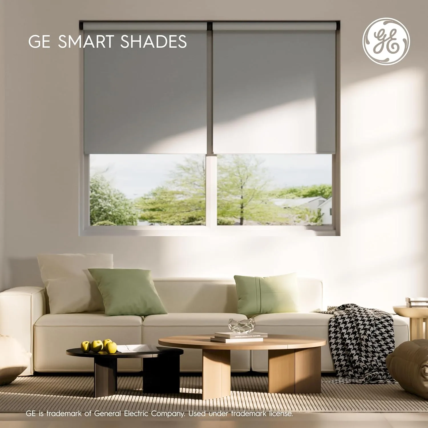 1767945229 623 GE Smart Shade Motorized Window Blind with Matter Remote