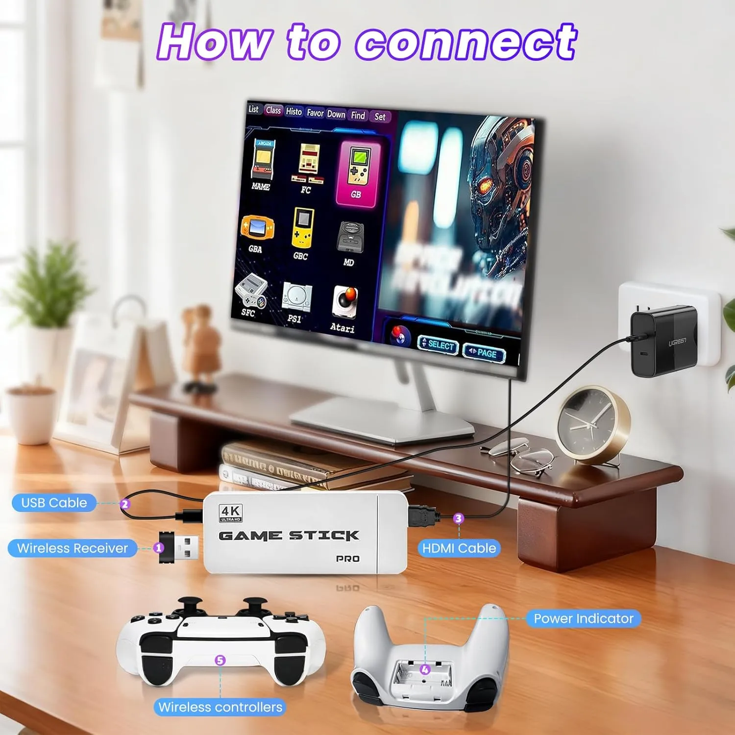 1767948863 443 AMANKA 2026 Retro Gaming ConsoleGame Stick with 20000 Games4K HDMI