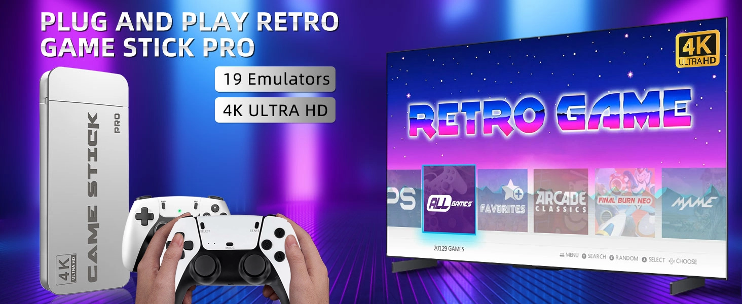 Wireless Retro Game Console