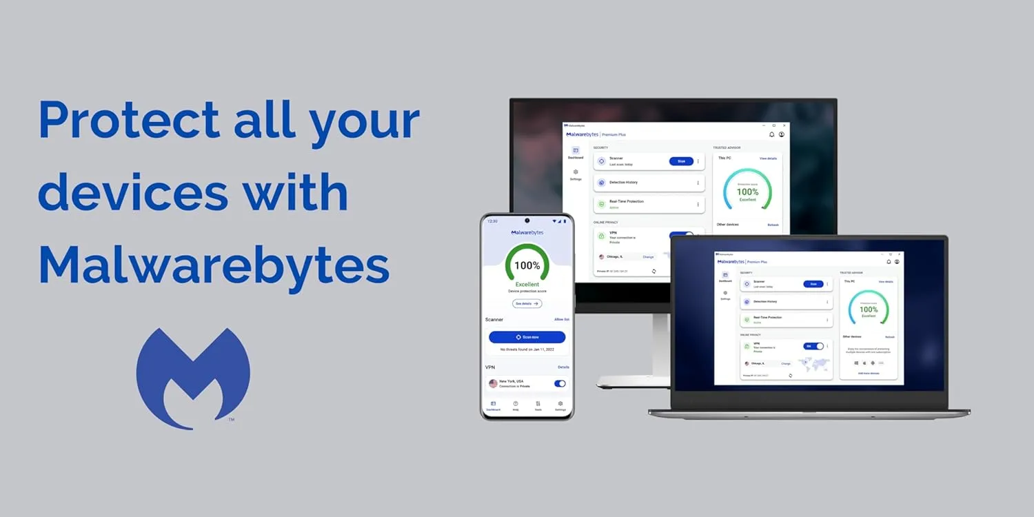 1768121165 16 Malwarebytes Premium Amazon Exclusive 18 Months 2 Devices