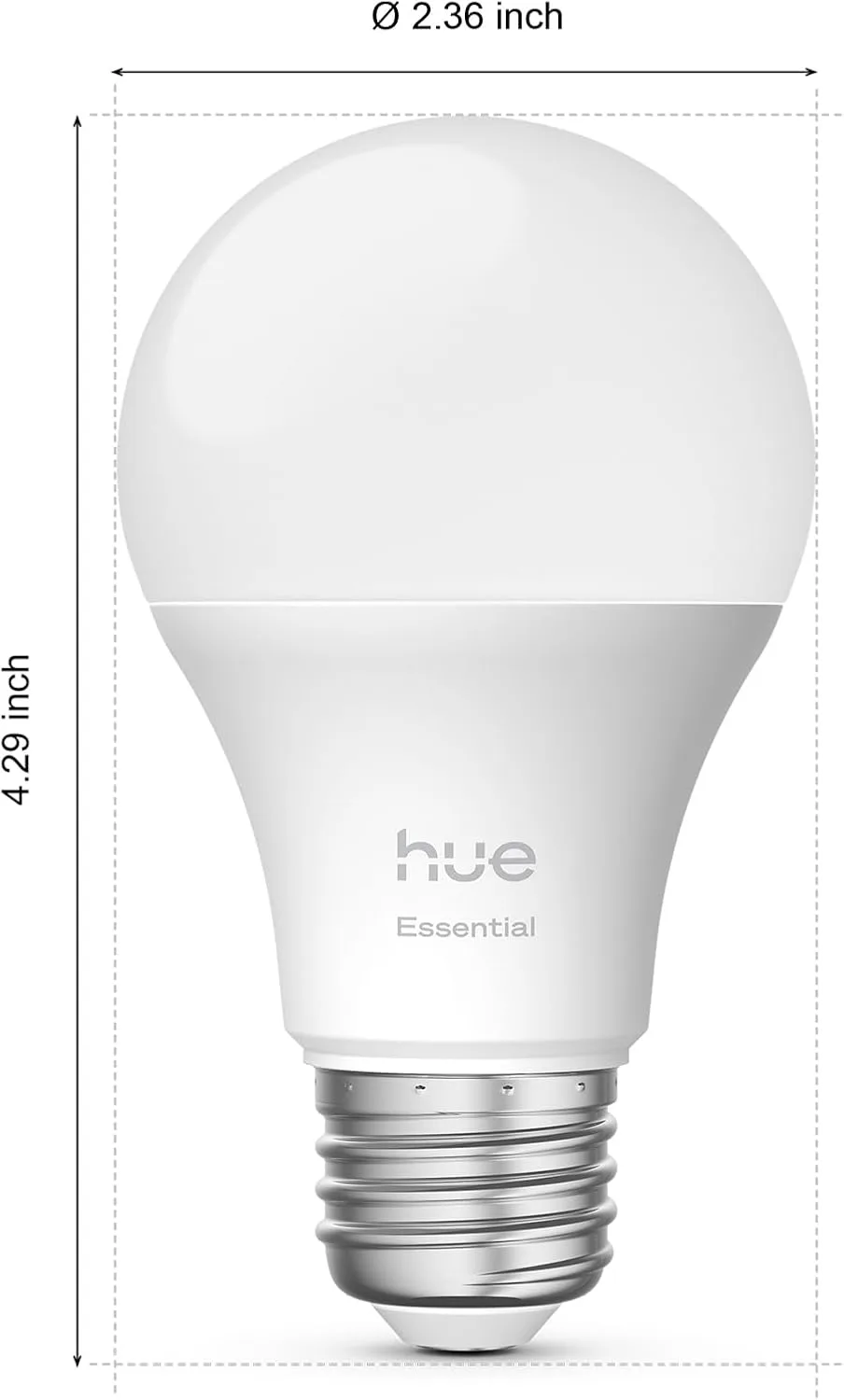 1768165855 94 Philips Hue Essential Smart LED A19 Bulb White and Color
