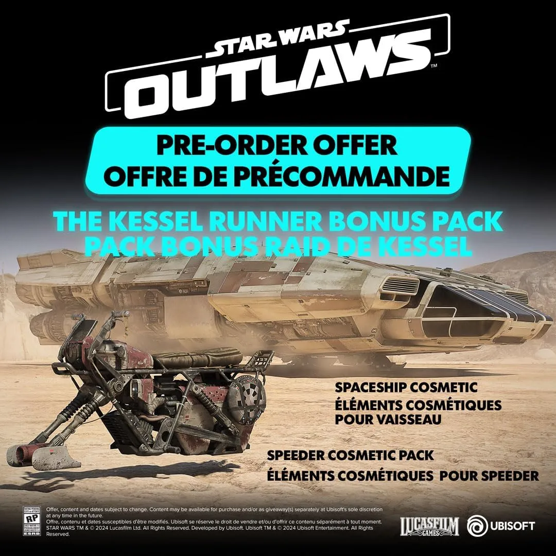 1768180682 397 Star Wars Outlaws Limited Edition Amazon Exclusive PlayStation 5