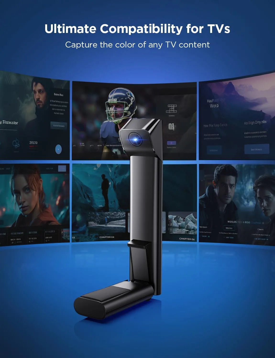 1768324380 931 Govee TV Backlight 3 Lite with Fish Eye Correction Function Sync