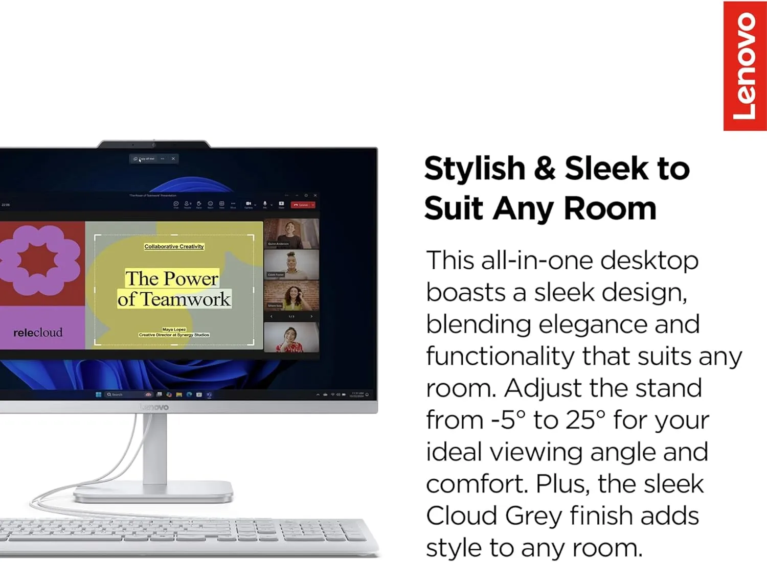 1768421028 627 Lenovo IdeaCentre Everyday Tasks 24 Full HD All in One Desktop Computer