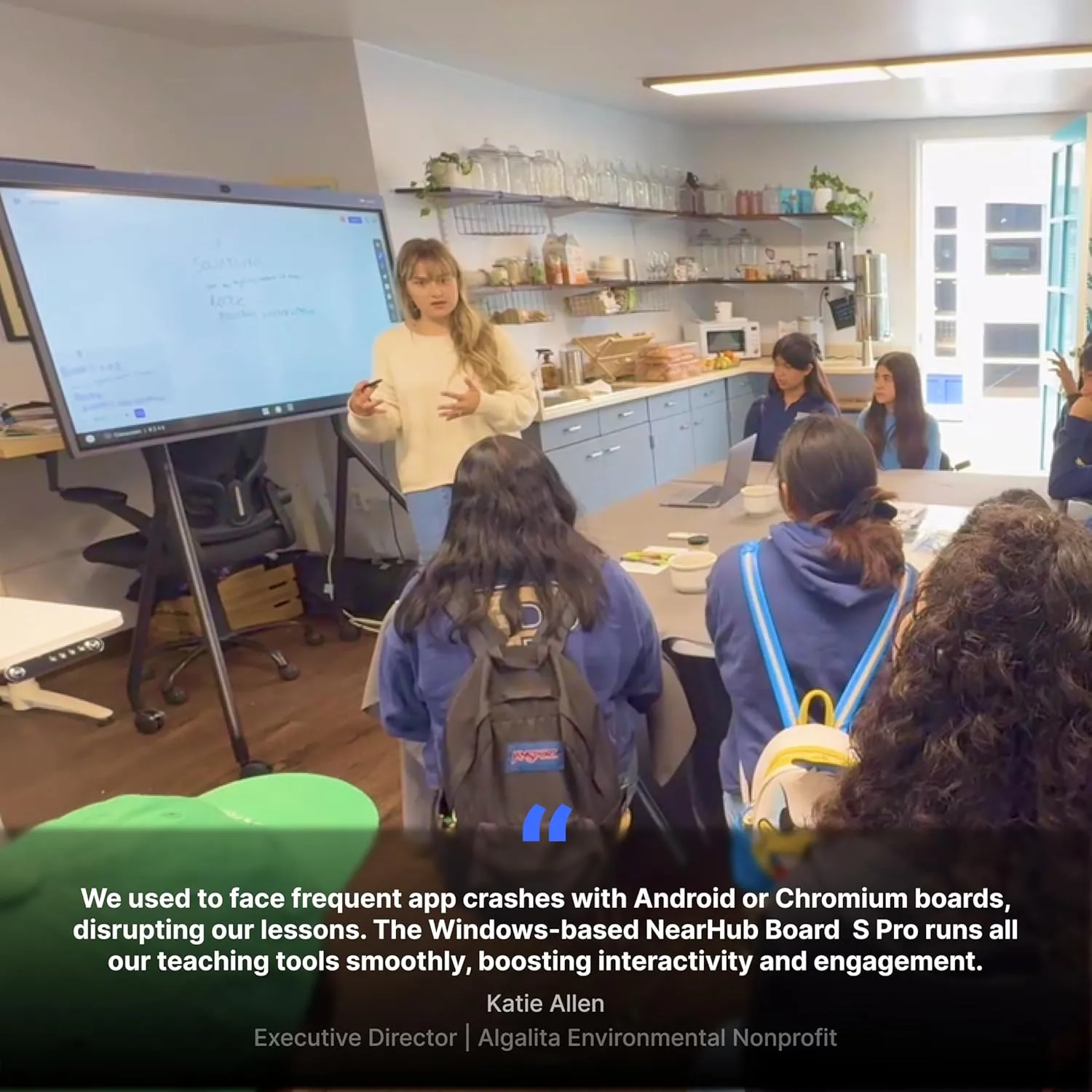 1768465437 905 NearHub S Pro 4K UHD Smart Board55Windows 11 Interactive Whiteboard