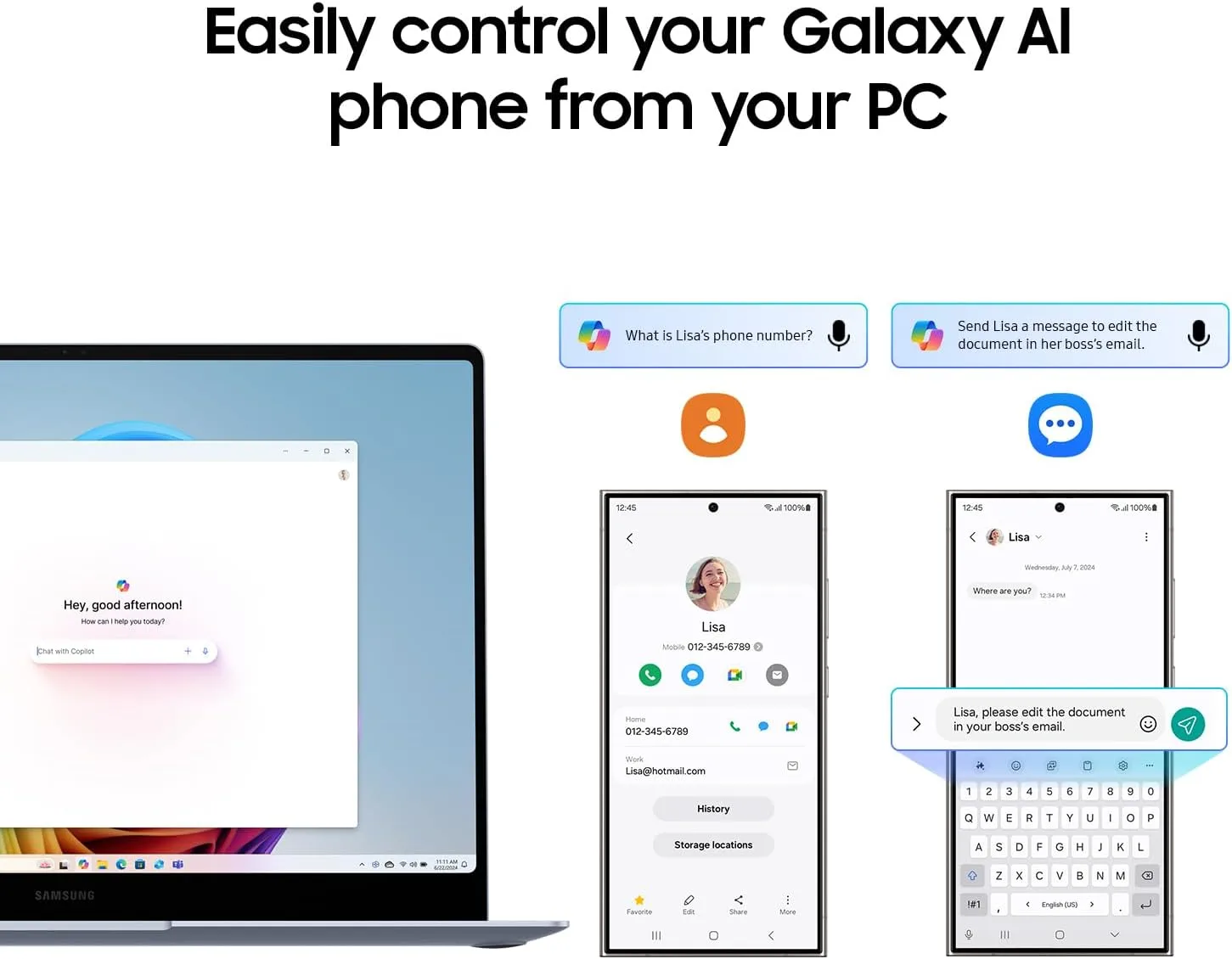 1768569351 471 SAMSUNG 15 Galaxy AI Book4 Edge PC Laptop Computer Snapdragon