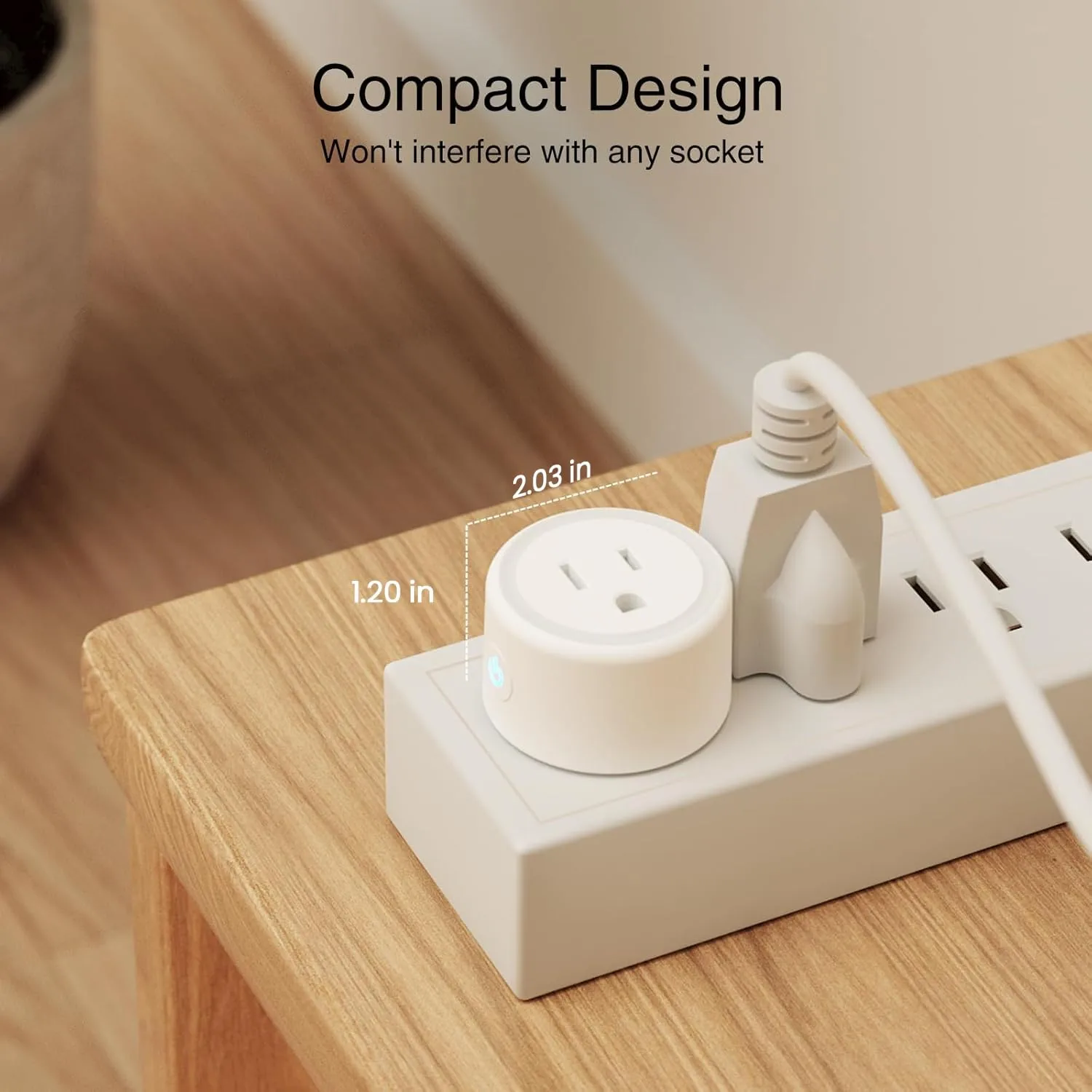 1768576983 245 GHome Smart Plug WiFi Smart Plugs Work with Alexa and