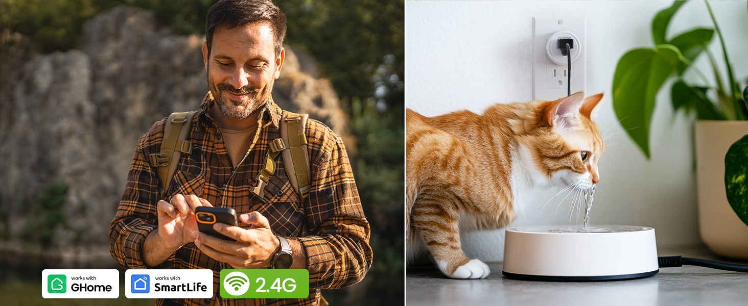 1768576983 857 GHome Smart Plug WiFi Smart Plugs Work with Alexa and