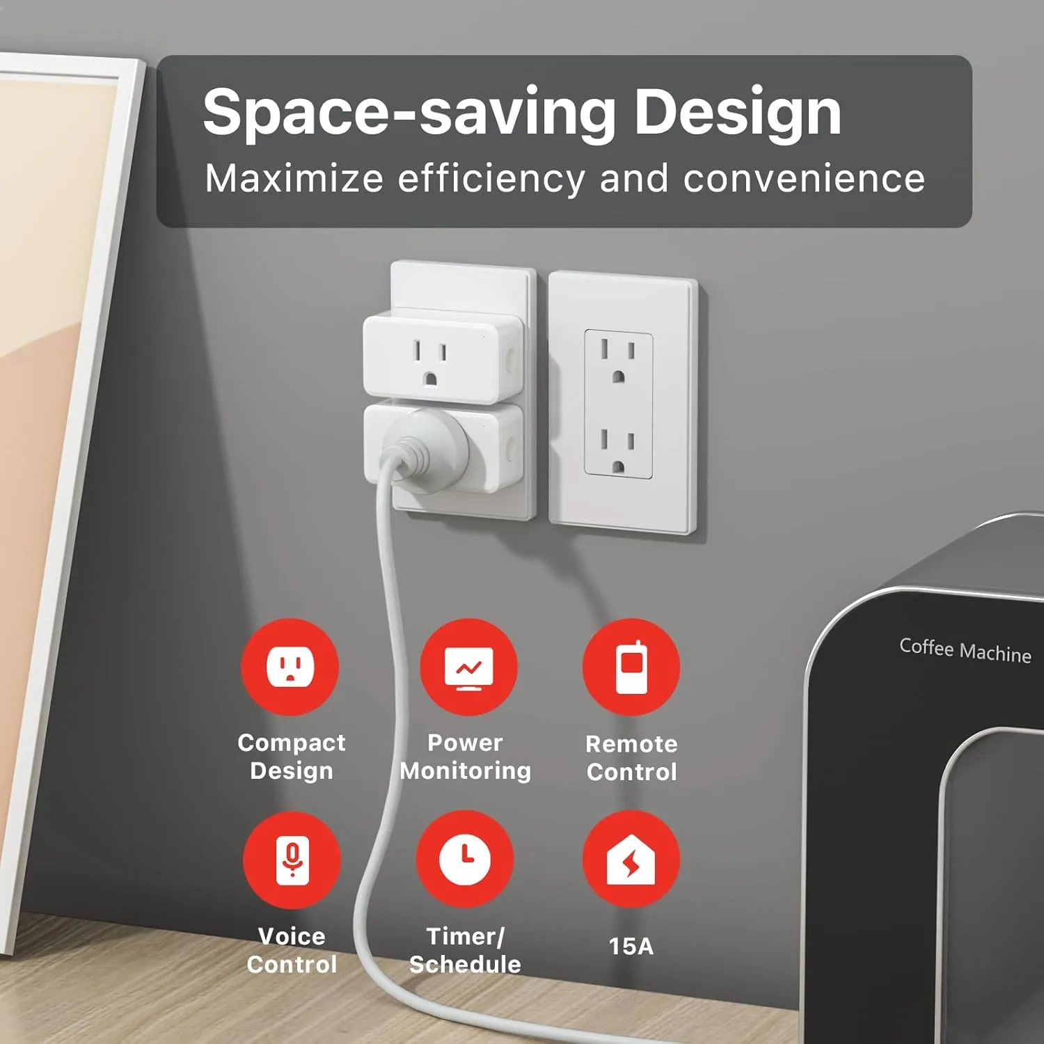 1768622138 755 THIRDREALITY ZigBee Smart Plug 4 Pack with Real time Energy Monitoring15A