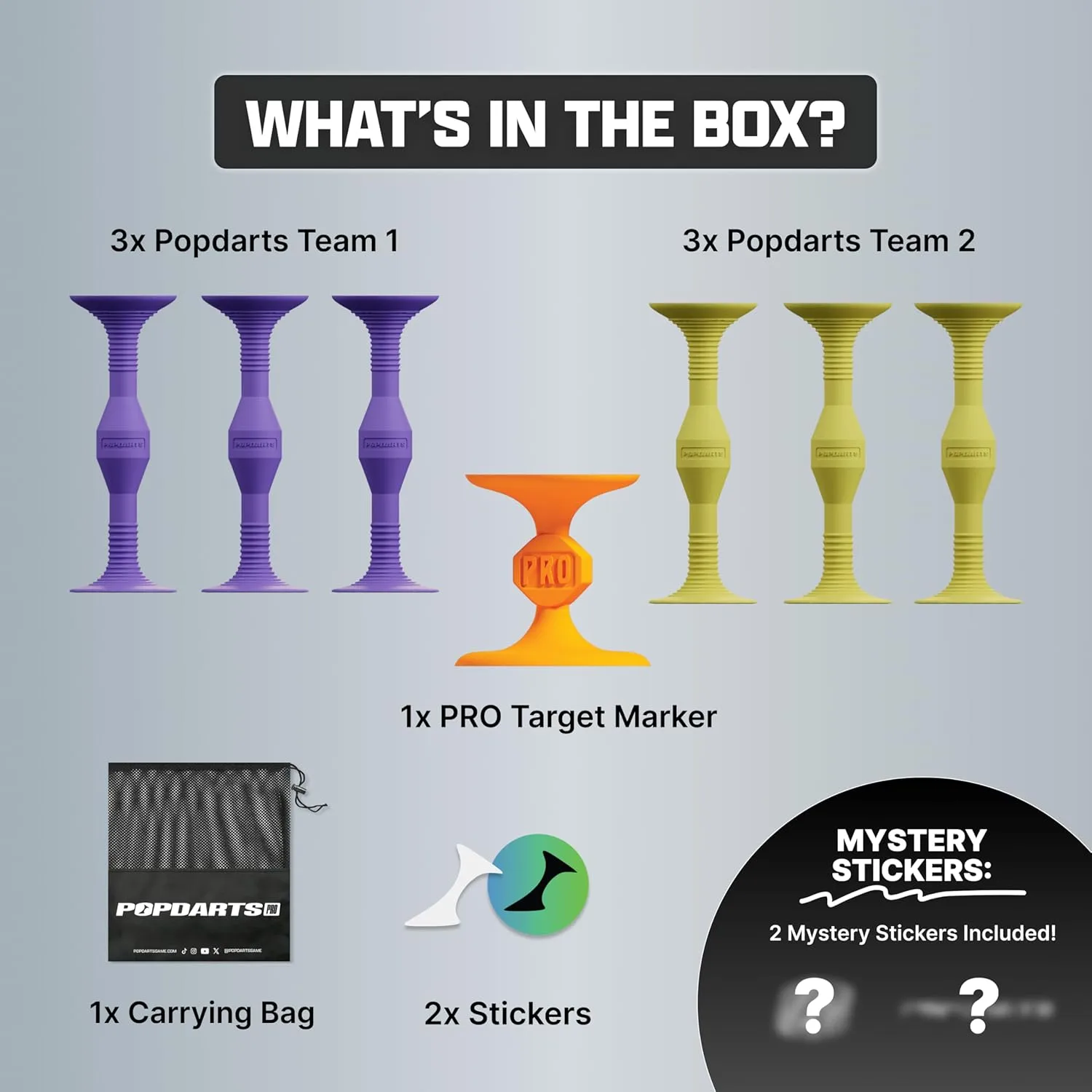 1768730354 498 Popdarts Pro Pack Game Set Purple and Yellow Indoor