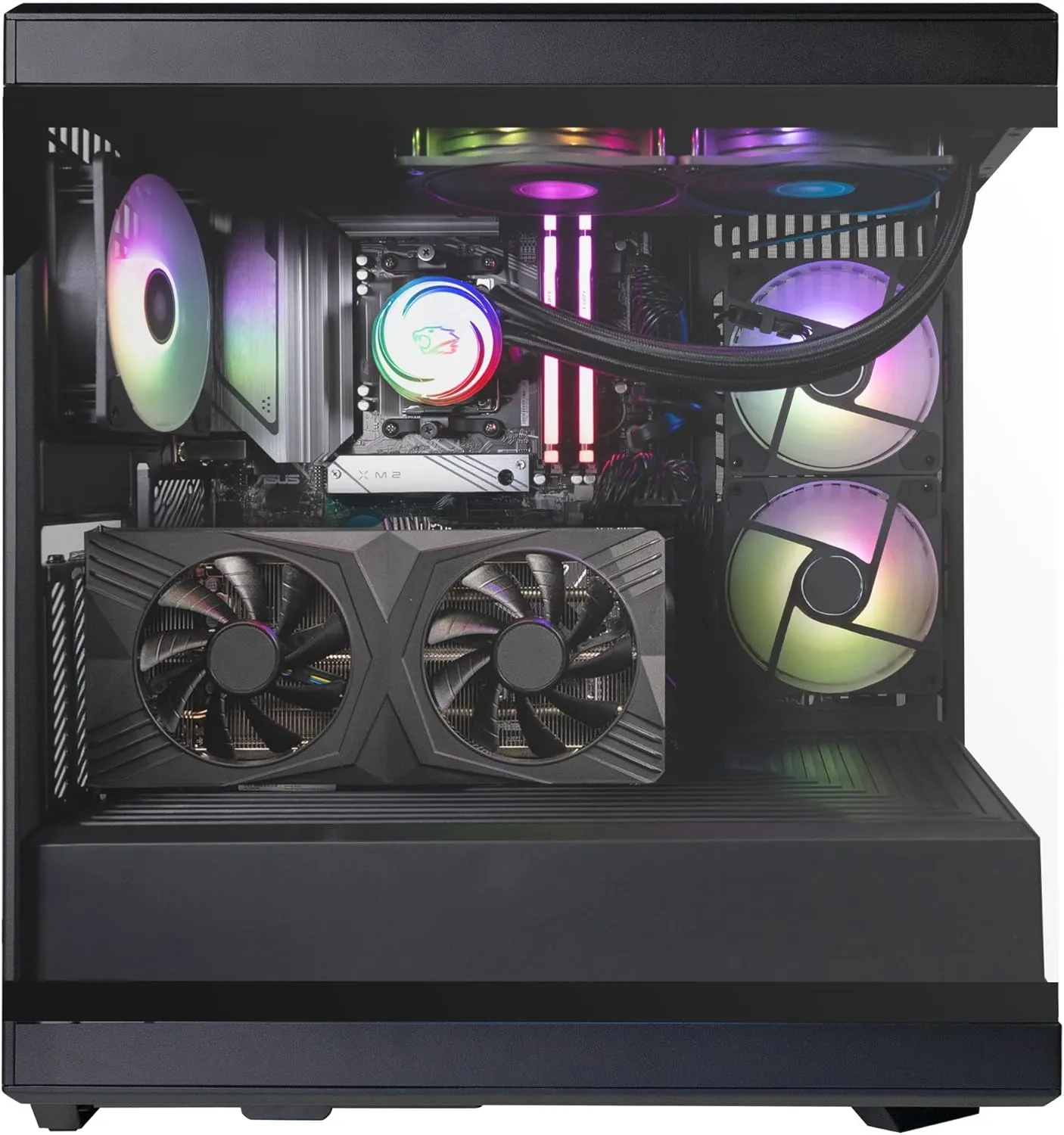 1768734014 875 iBUYPOWER Y40 PRO Black Gaming PC Desktop Computer AMD Ryzen