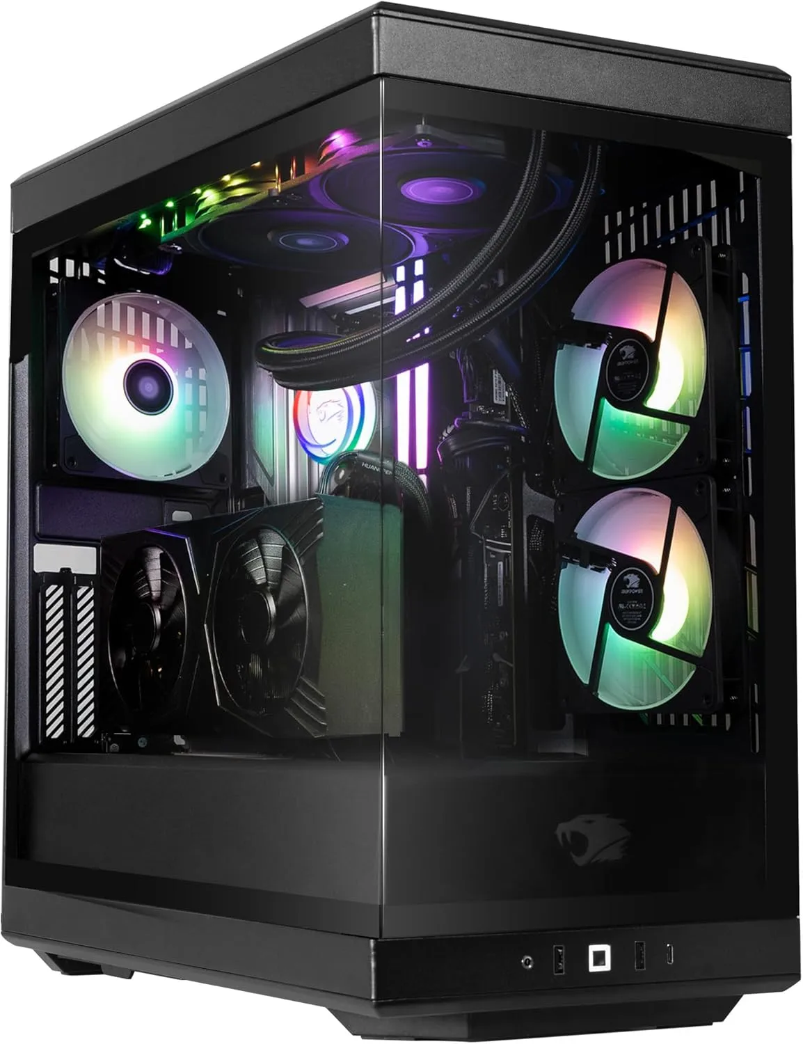 1768734014 968 iBUYPOWER Y40 PRO Black Gaming PC Desktop Computer AMD Ryzen