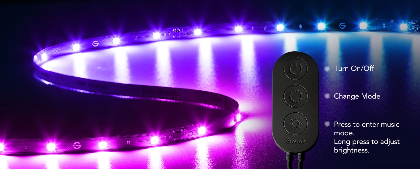 RGBIC led strip lights