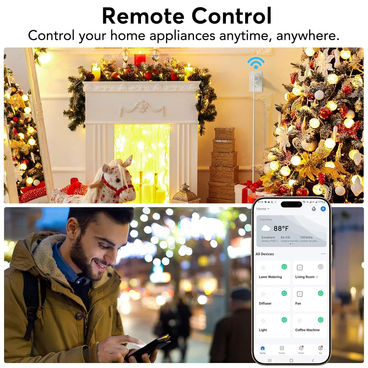 1768756147 820 EIGHTREE Smart Plug WiFi Outlet Works with Alexa Google