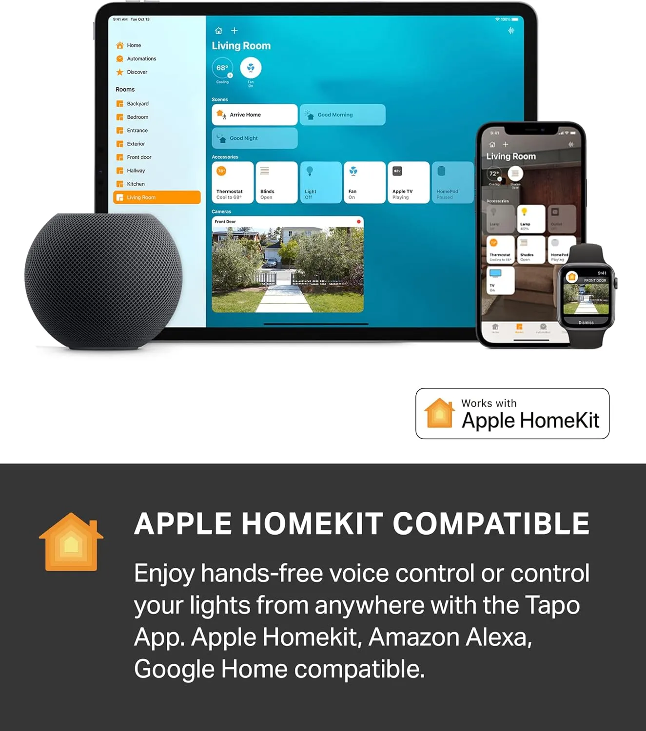 1768845805 878 Tapo TP Link RGBWIC Smart LED Light Strip 164Ft 1000 Lumens