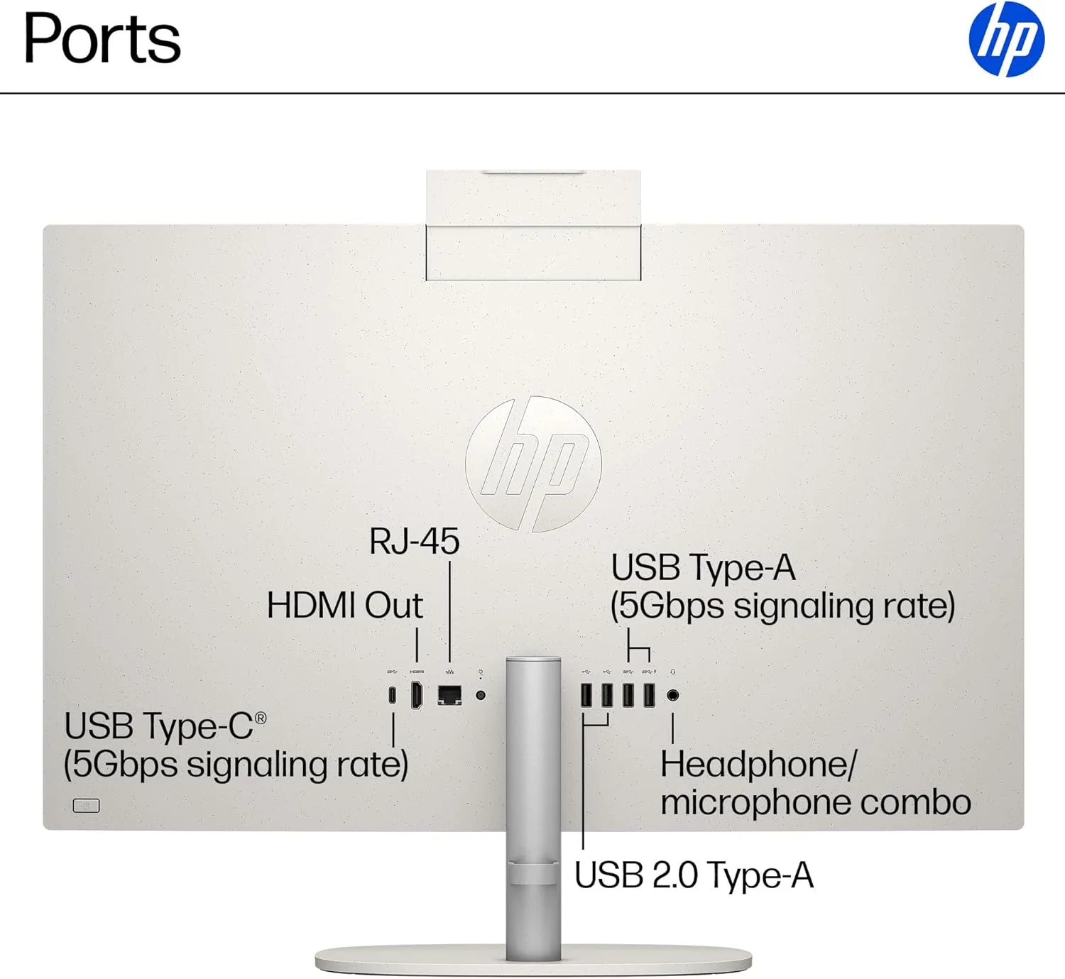 1768882791 389 HP 24 Touchscreen All in One Desktop Computer for Home School and